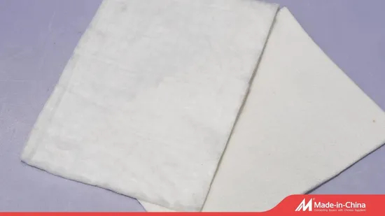 Geotextil no tejido de fibras cortas de poliéster (PET)